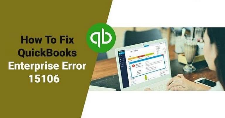How can I fix Quickbooks Update error 15106